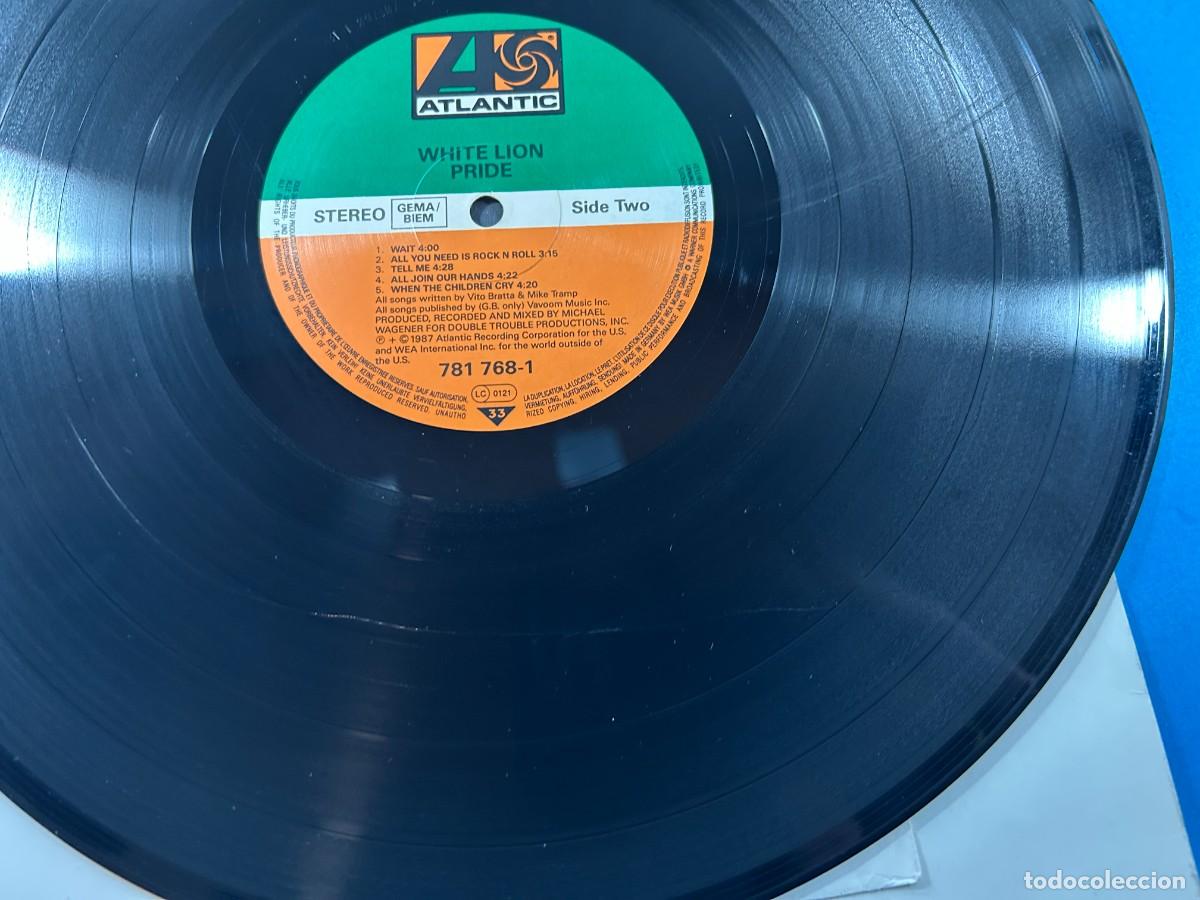 Discos de vinilo: WHITE LION - PRIDE - LP ATLANTIC USA 1987 - Foto 5