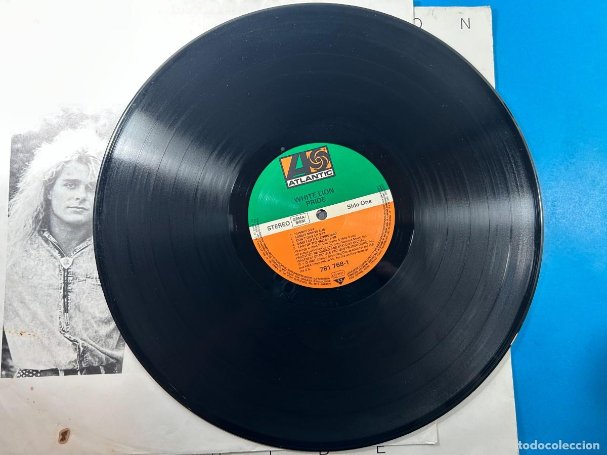 Discos de vinilo: WHITE LION - PRIDE - LP ATLANTIC USA 1987 - Foto 6