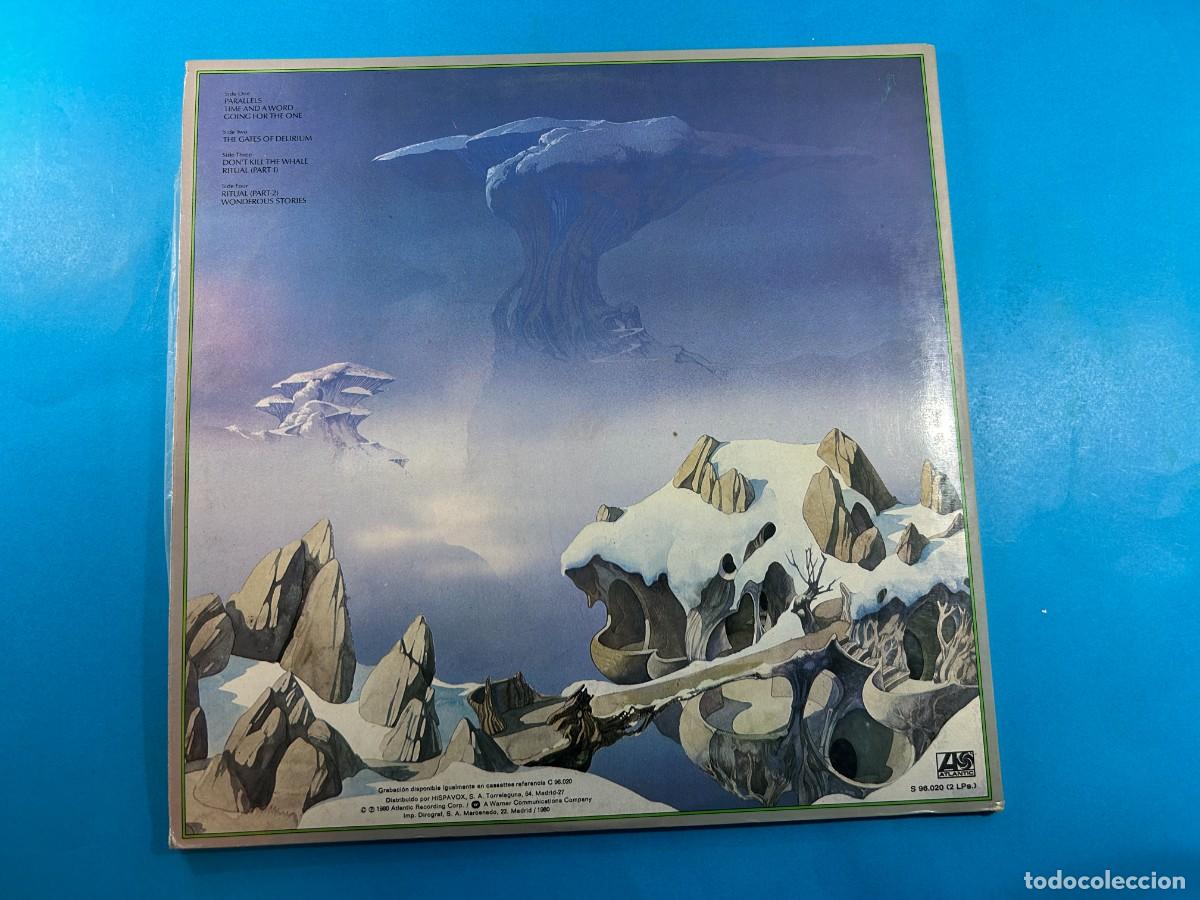 Discos de vinilo: YES - SHOWS - DOBLE LP ATLANTIC SPAIN 1980 GATEFOLD - Foto 3