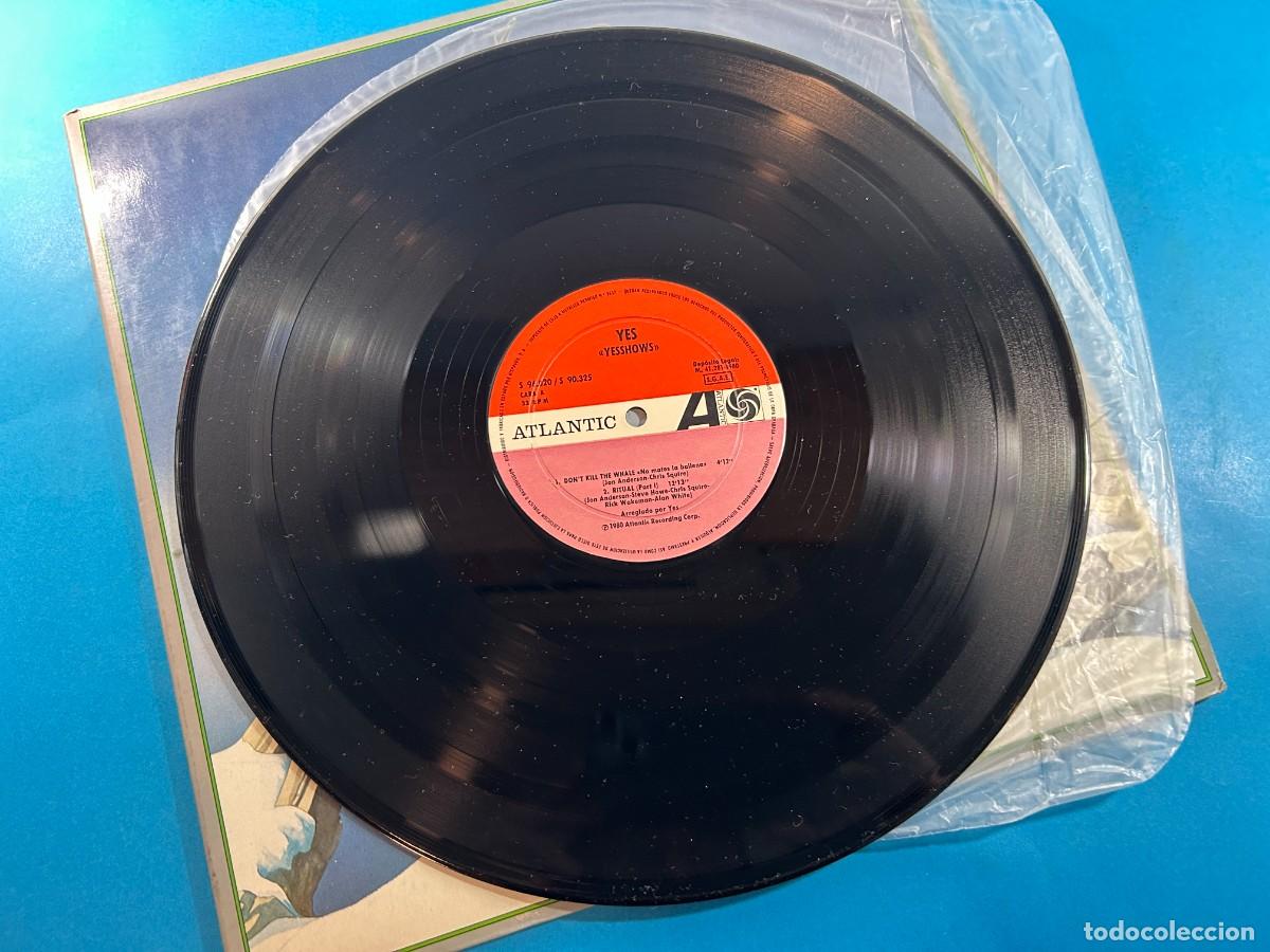 Discos de vinilo: YES - SHOWS - DOBLE LP ATLANTIC SPAIN 1980 GATEFOLD - Foto 6