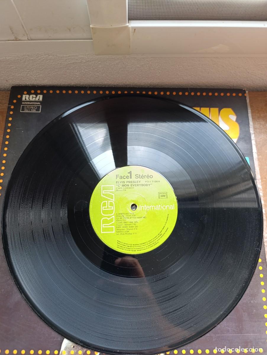 Discos de vinilo: LP Elvis &ndash; Cmon Everybody - Foto 3