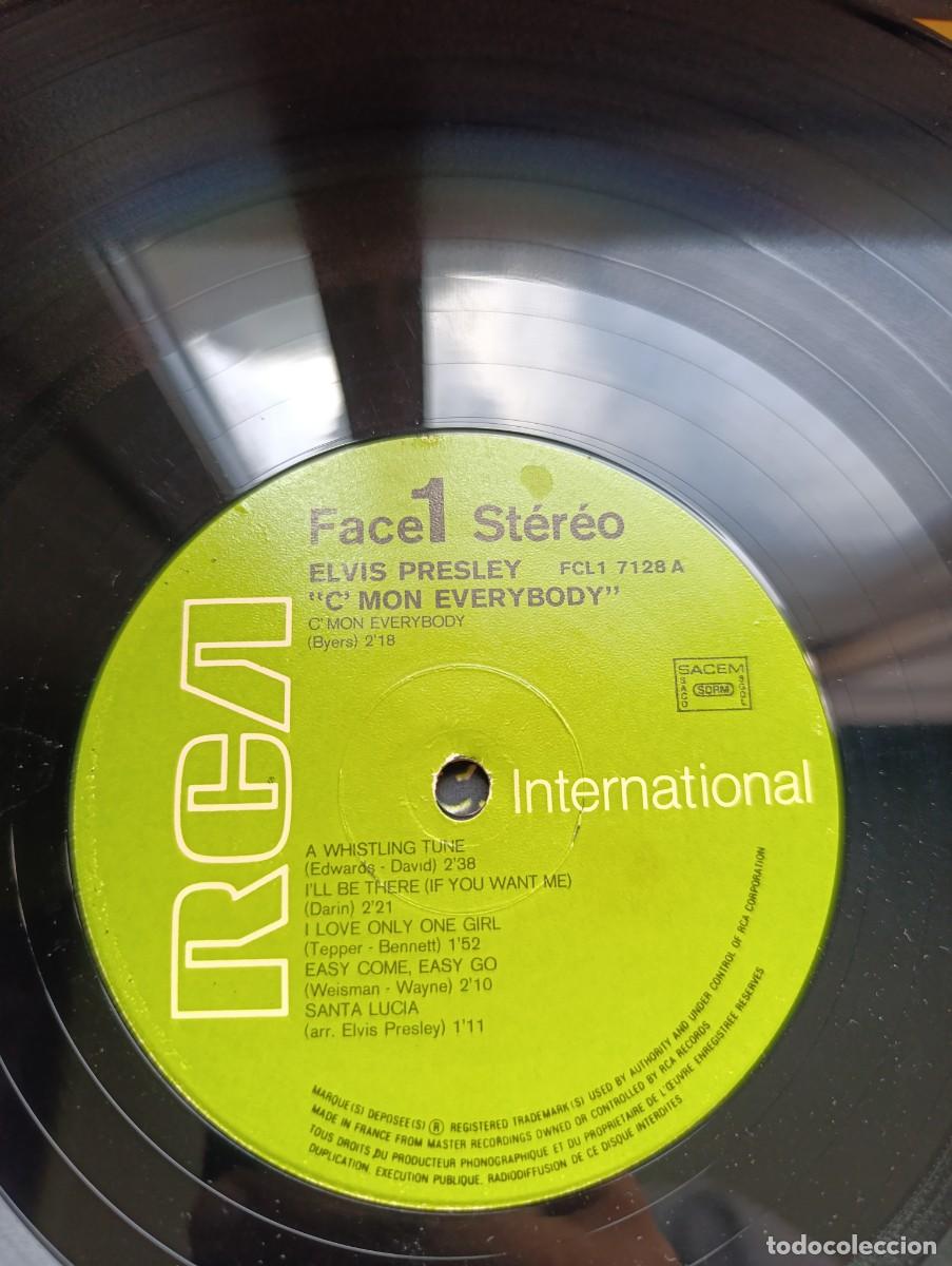 Discos de vinilo: LP Elvis &ndash; Cmon Everybody - Foto 4