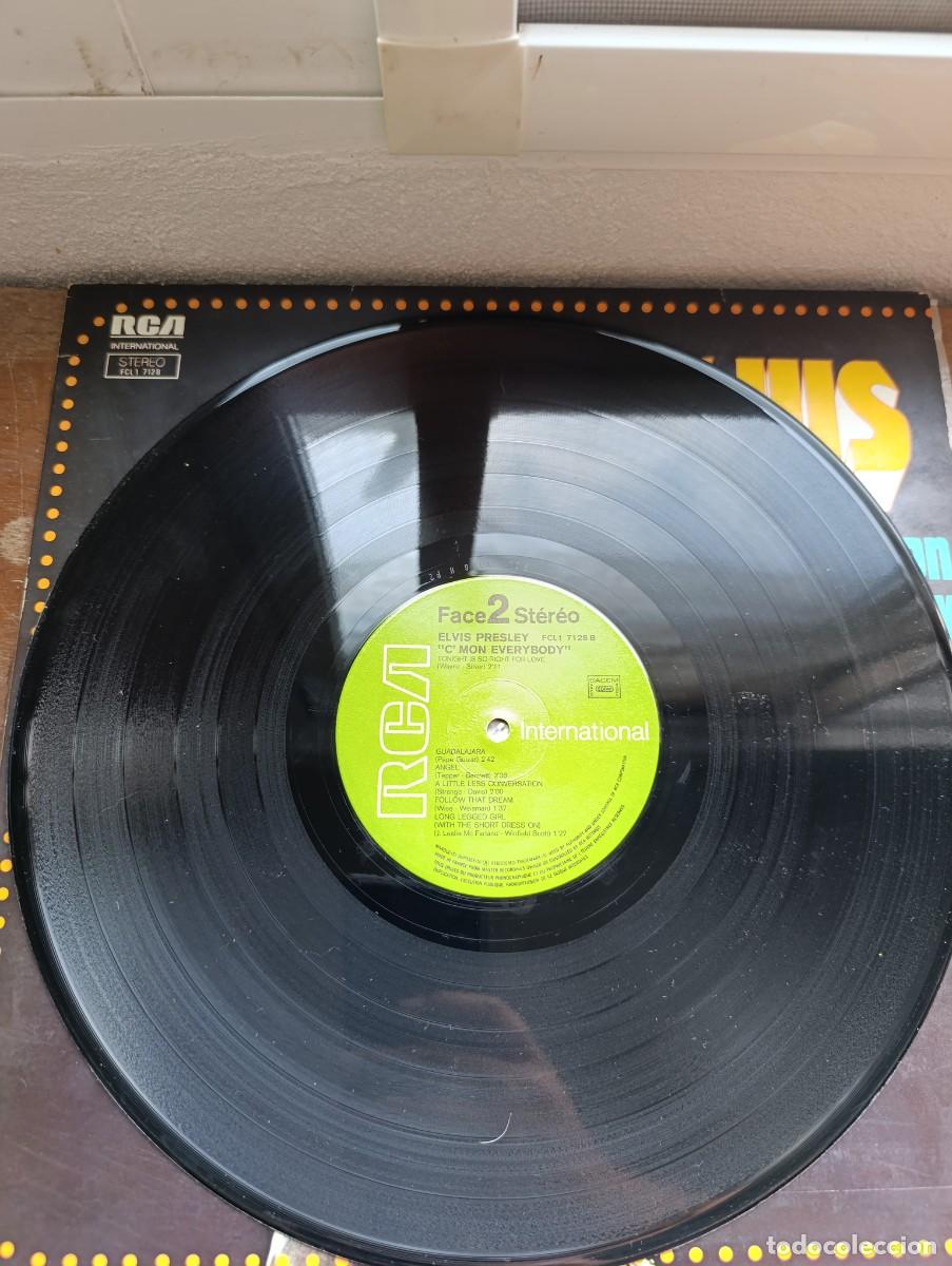 Discos de vinilo: LP Elvis &ndash; Cmon Everybody - Foto 5