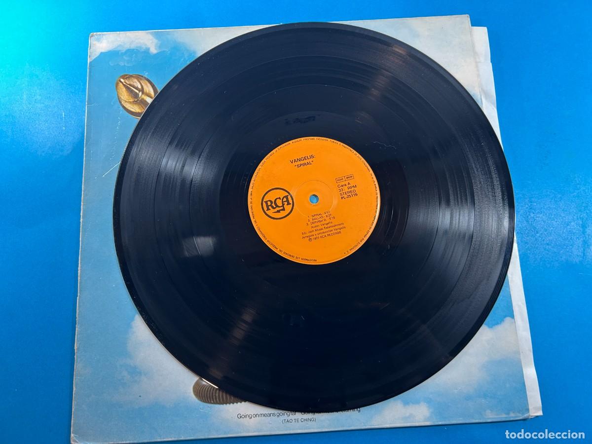 Discos de vinilo: VANGELIS - SPIRAL - LP SPAIN 1977 - Foto 3