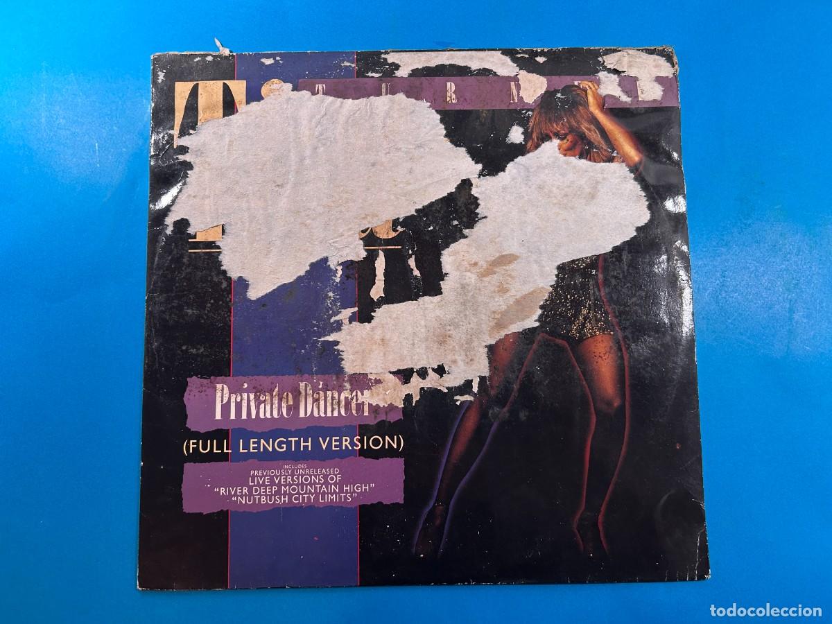 Discos de vinilo: TINA TURNER - PRIVATE DANCER / RIVER LENGTH MOUNTAIN HIGH - NUTBUSH CITY LIMITS - MAXI 1984
