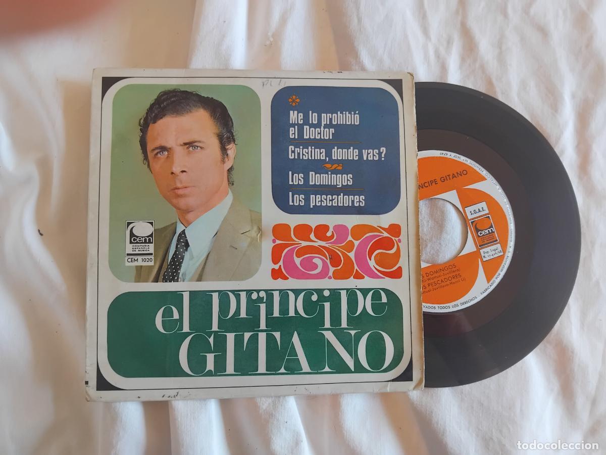 Discos de vinilo: EL PRINCIPE GITANO. ME LO PROHIBIO EL DOCTOR + 3. EP CEM 1968.