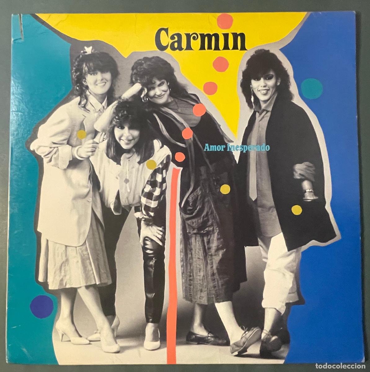 Discos de vinilo: CARMIN / AMOR INESPERADO / LP A&M RECORDS 1985 / US