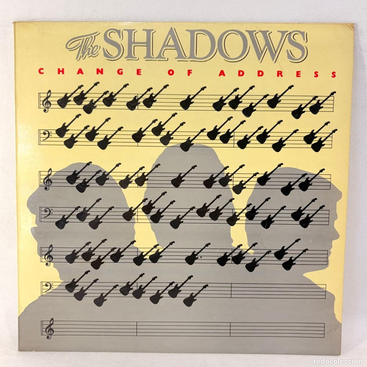 Discos de vinilo: LP - VINILO THE SHADOWS - CHANGE OF ADDRESS - ESPA&Ntilde;A - A&Ntilde;O 1980