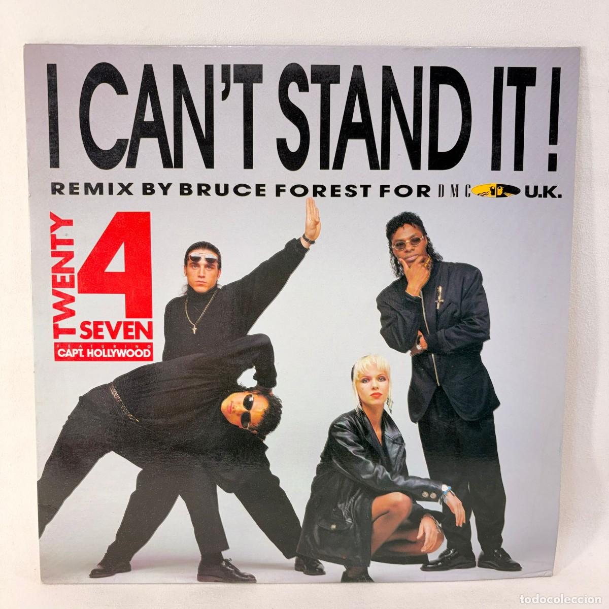 Vinyl-Schallplatten: MAXI SINGLE TWENTY 4 SEVEN - I CAN'T STAND IT - ESPA&Ntilde;A - A&Ntilde;O 1990