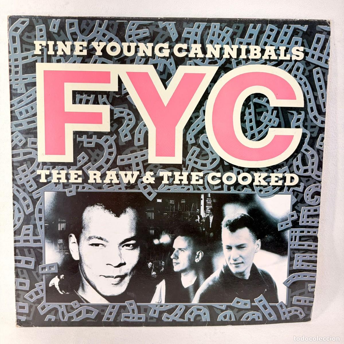Discos de vinilo: LP - VINILO FINE YOUNG CANNIBALS - THE RAW & THE COOKED + ENCARTE - MADRID - A&Ntilde;O 1989