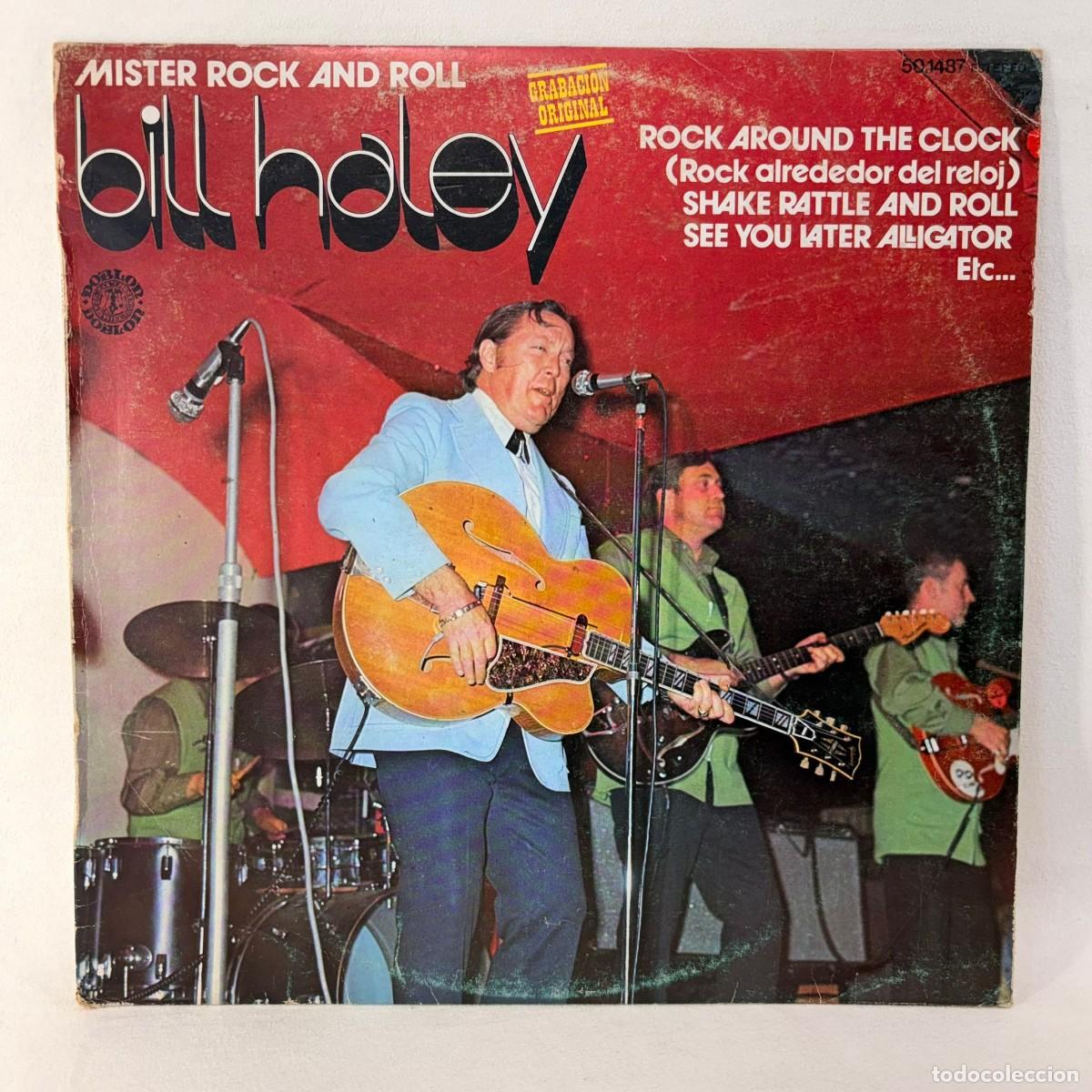 Discos de vinilo: LP - VINILO BILL HALEY - MISTER ROCK AND ROLL - ESPA&Ntilde;A - A&Ntilde;O 1980