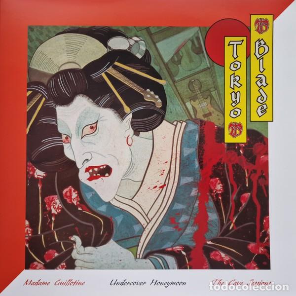Discos de vinilo: TOKYO BLADE - MADAME GUILLOTINE UNDERCOVER OF THE HONEYMOON THE CAVE SESSIONS &middot; WHITE LP &middot; RSD 2026