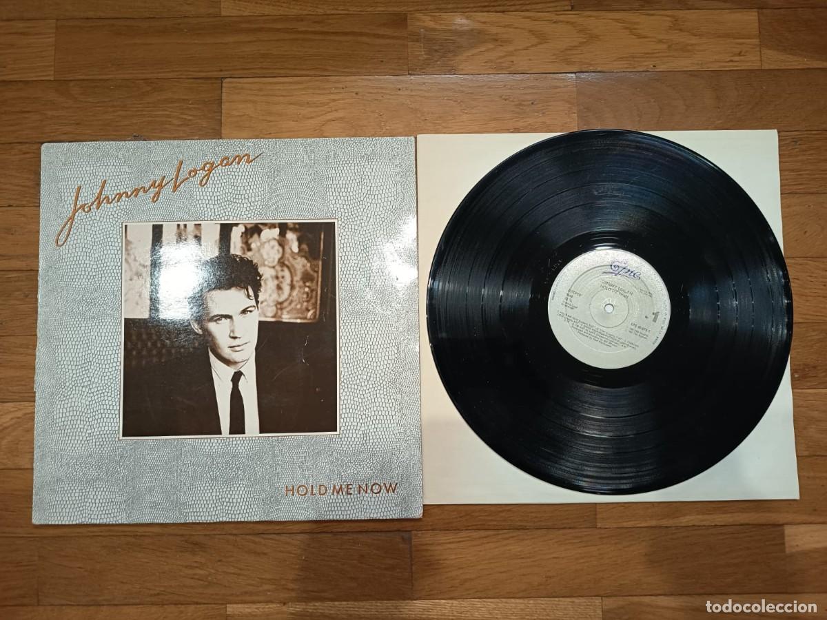 Discos de vinilo: LP - JOHNNY LOGAN - HOLD MENOW - EPIC 1987