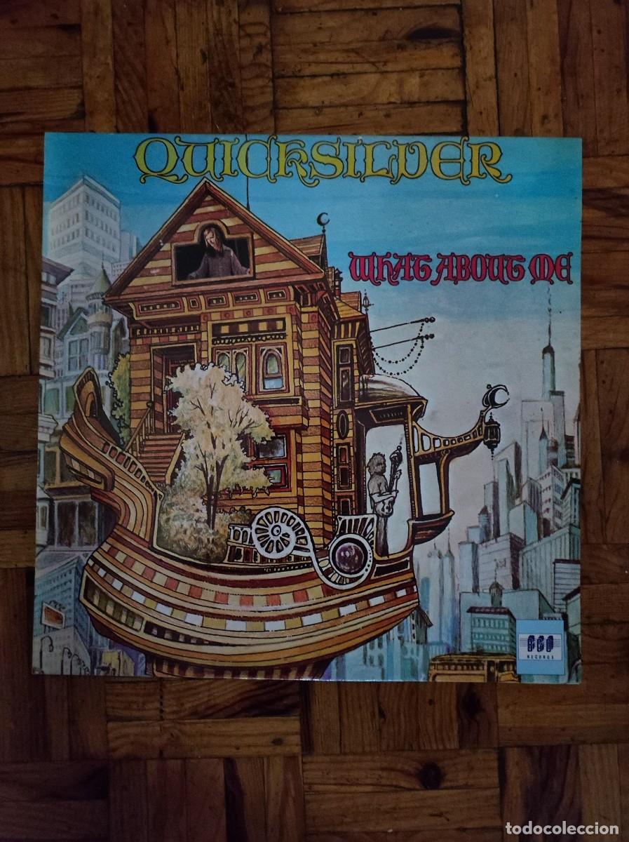 Discos de vinilo: Disco Vinilo LP - Quicksilver Messenger Service &rdquo;What About Me&rdquo; (Reedici&oacute;n BGO)