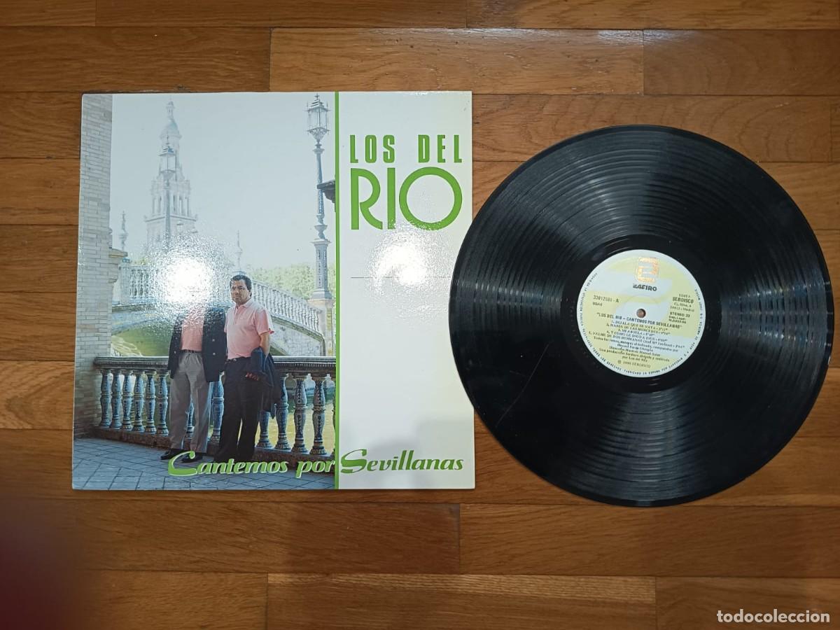 Discos de vinilo: LP - LOS DEL RIO - CANTEMOS POR SEVILLANAS - ZAFIRO 1990