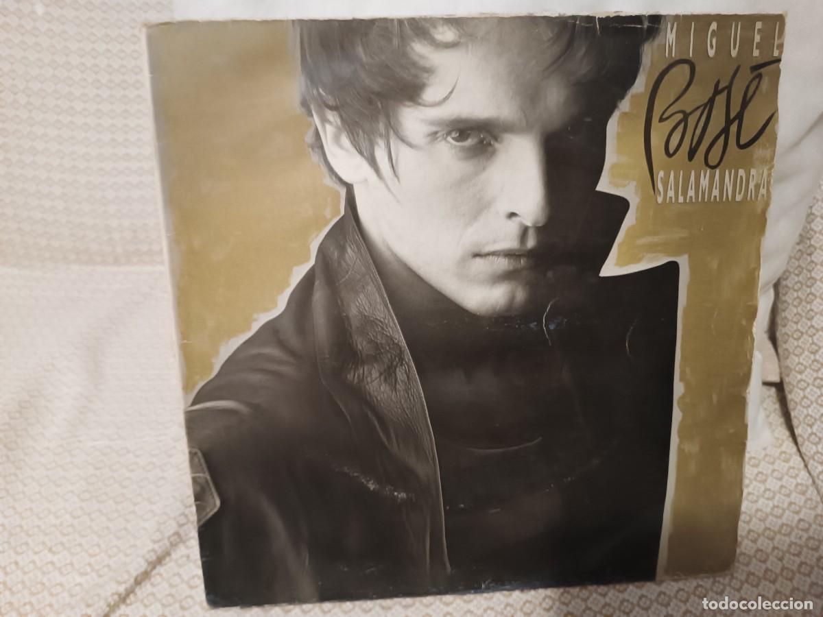 Discos de vinilo: Miguel Bos&eacute; Salamandra....