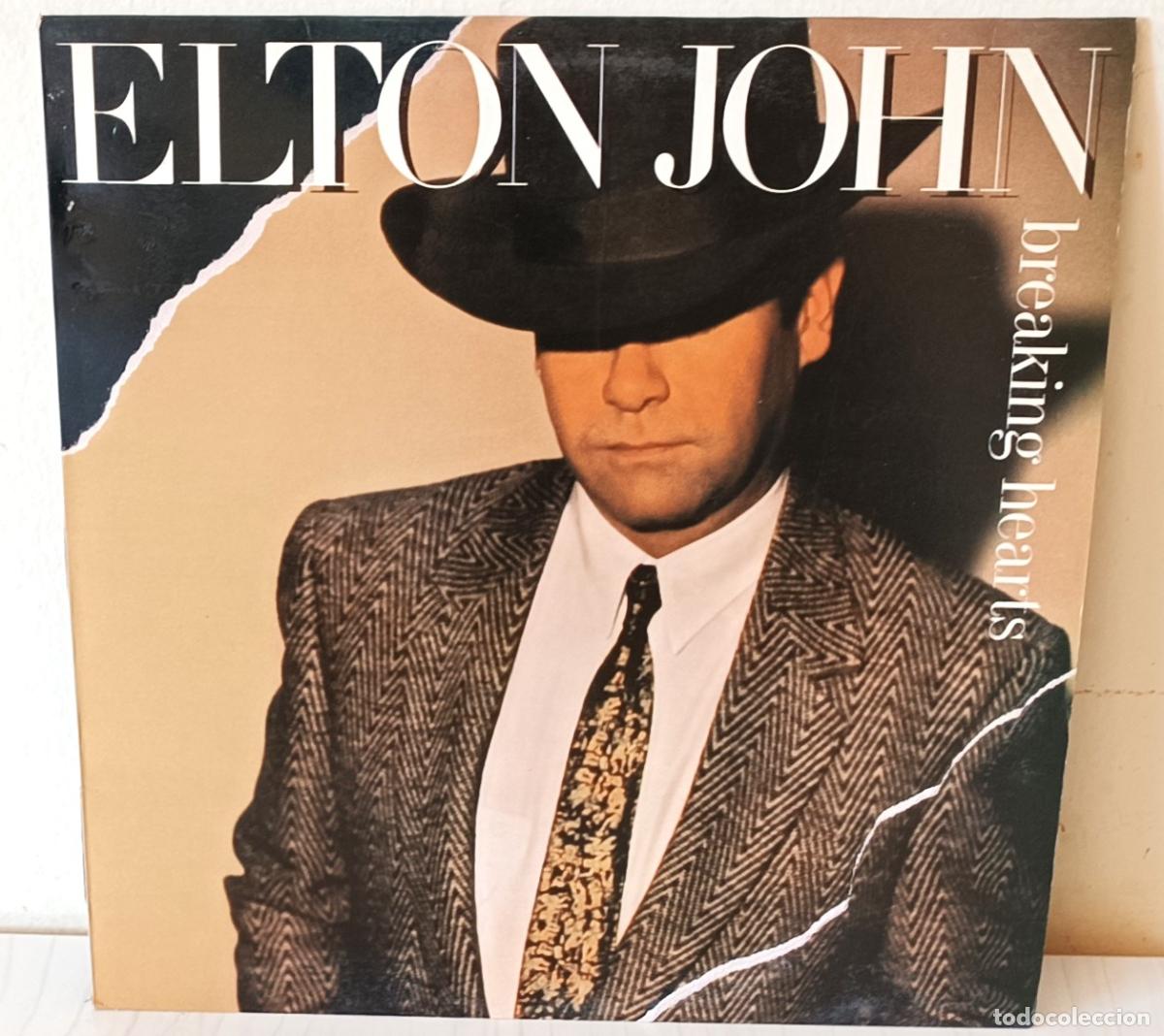 Discos de vinilo: ELTON JOHN - BREAKING HEARTS ROCKET - 1984