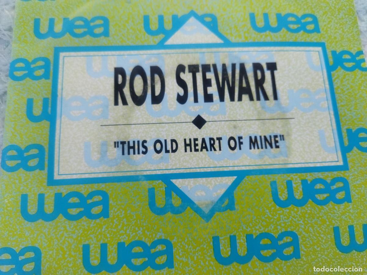 Discos de vinilo: single rod stewart promo