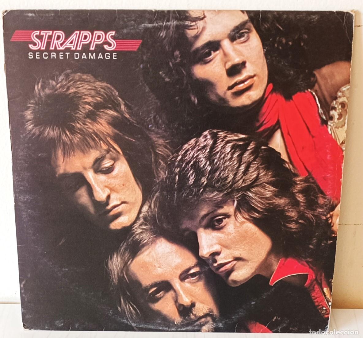 Discos de vinilo: STRAPPS - SECRET DAMAGE HARVEST EDIC. INGLESA - 1977