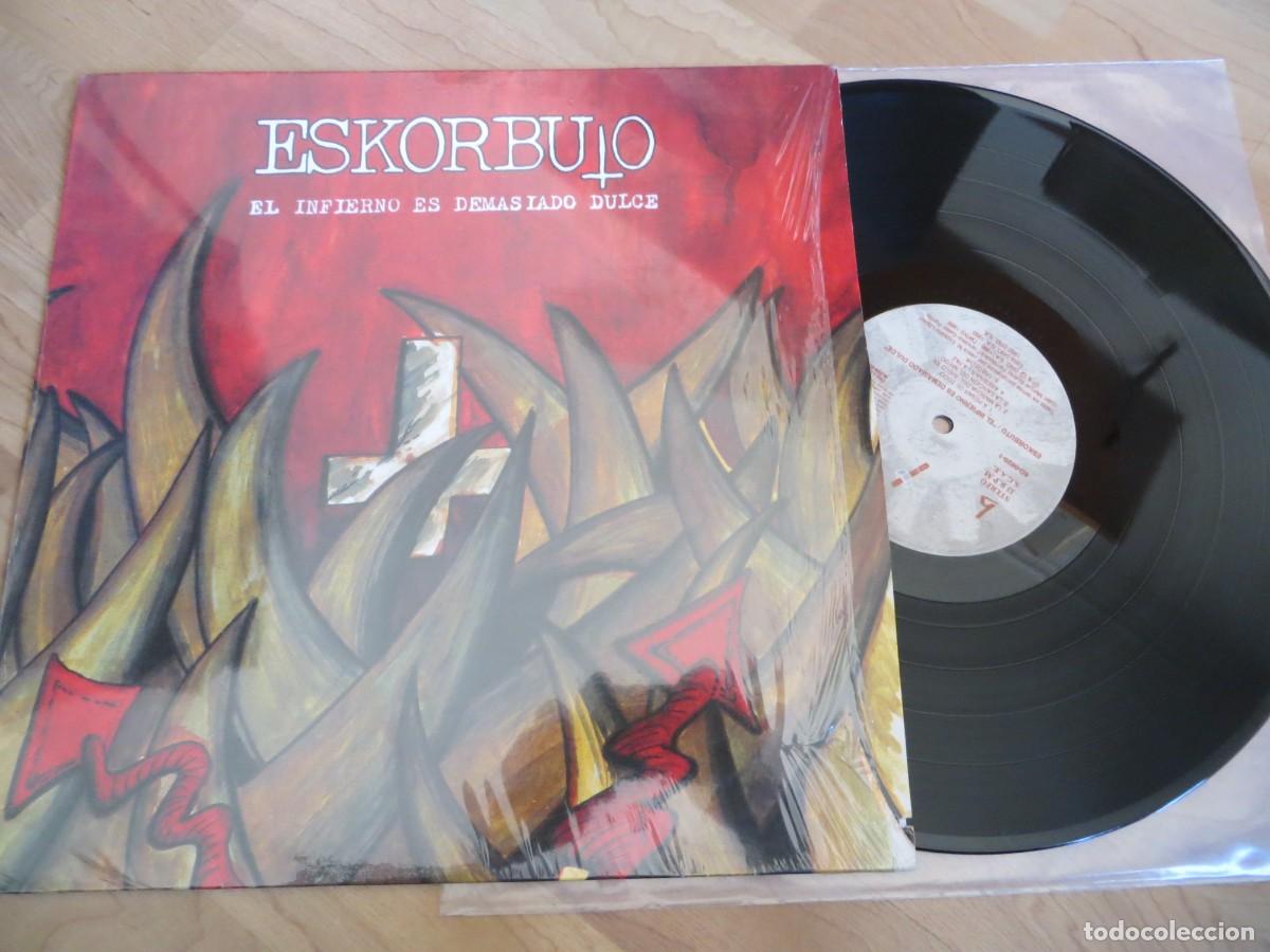 Discos de vinilo: Eskorbuto - El Infierno Es Demasiado Dulce (2xLP, Album) SPAIN 1992- CONSERVA PLSTICO ORIGINAL !!!