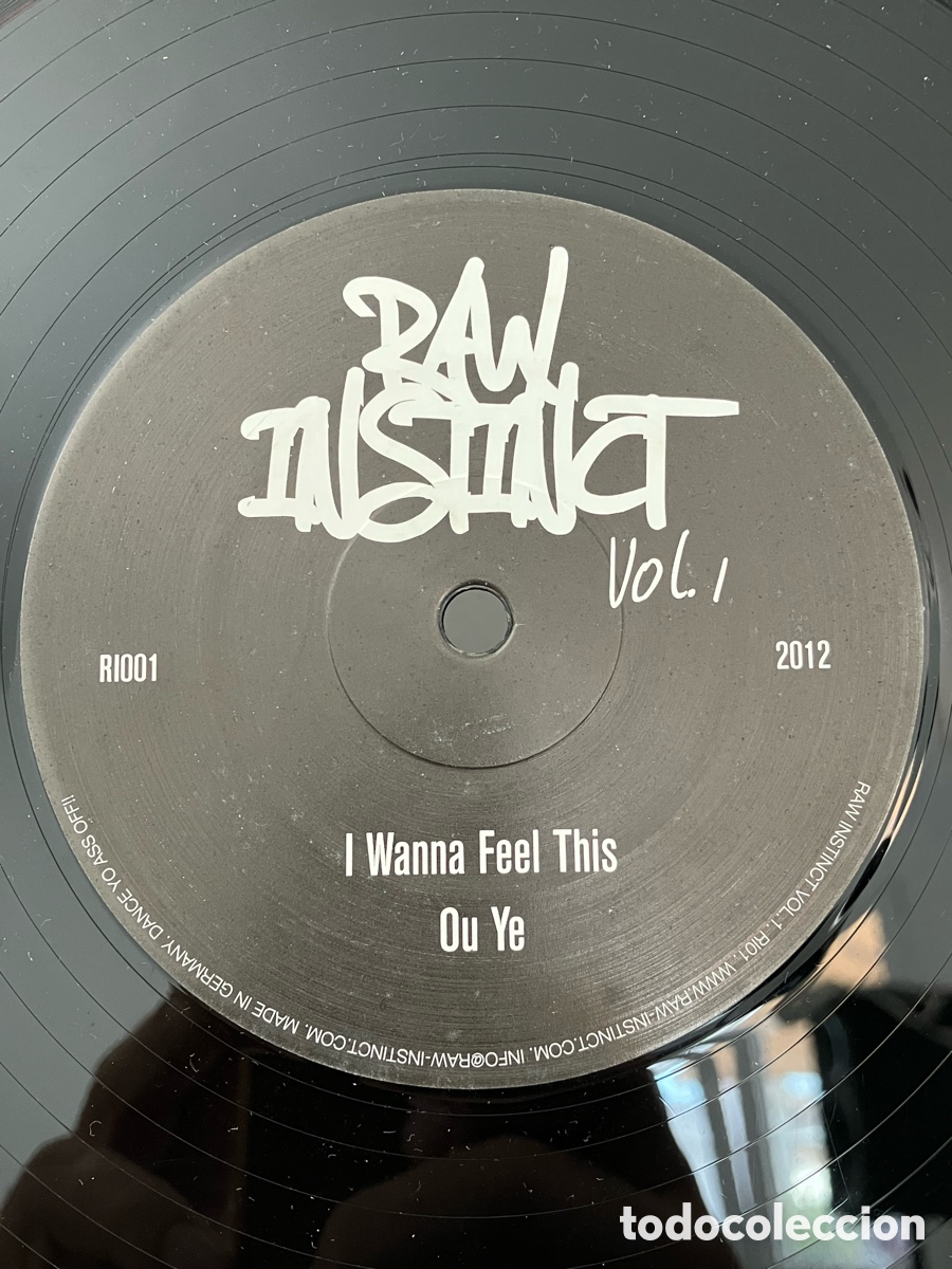 Discos de vinilo: GummiHz - Raw Instinct Vol.1 - Foto 2