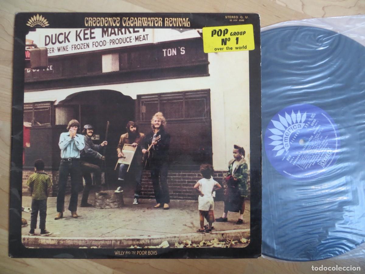 Discos de vinilo: Creedence Clearwater Revival - Willy And The Poor Boys (LP, Album) FRANCIA