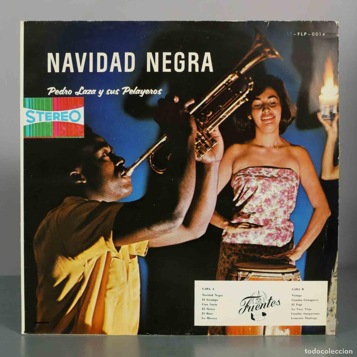 Discos de vinilo: LP. Navidad Negra - Pedro Laza y sus Pelayeros - Discos Fuentes