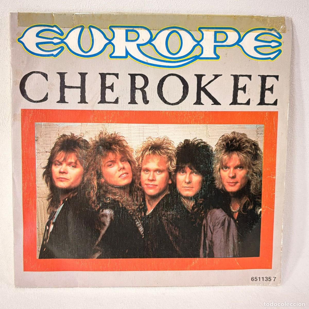 Vinyl-Schallplatten: SINGLE EUROPE - CHEROKEE - ESPA&Ntilde;A - A&Ntilde;O 1986