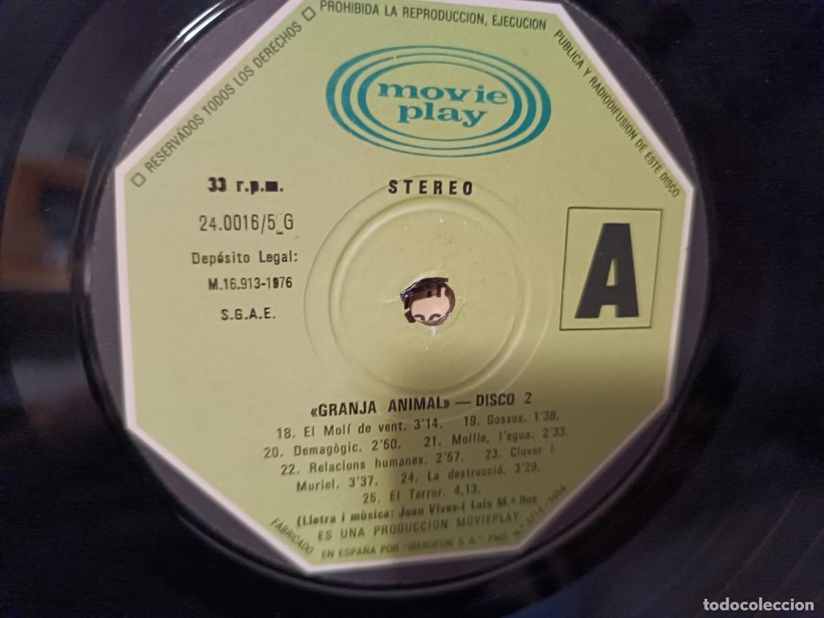 Discos de vinilo: Granja Animal Primera opera rock en catalan - Foto 4