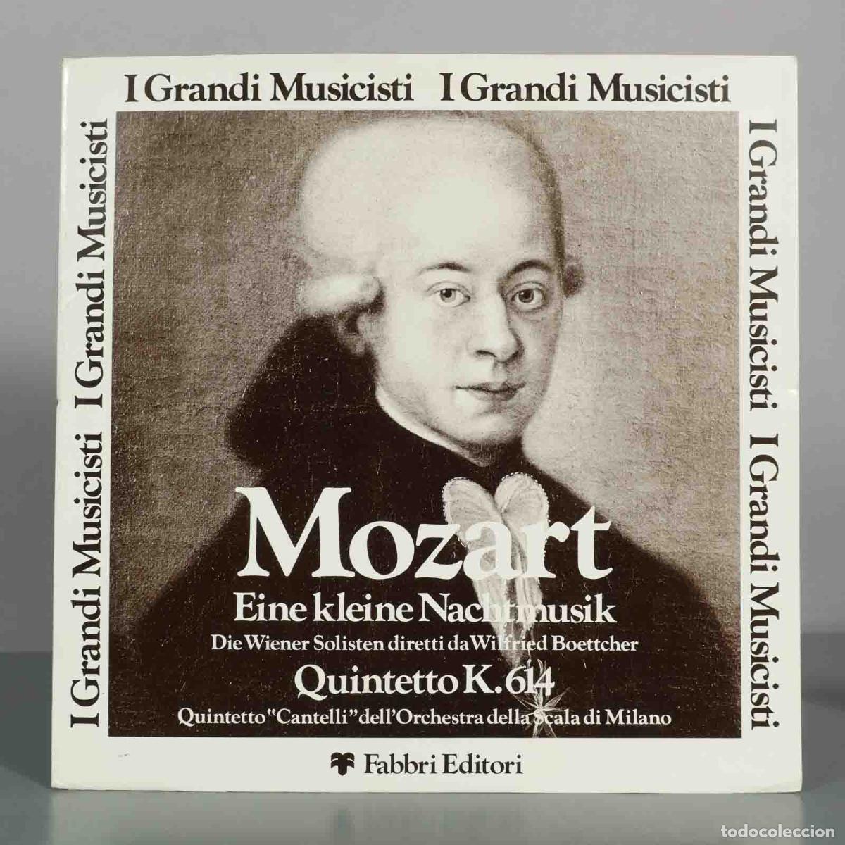 Discos de vinilo: LP. Eine kleine Nachtmusik / Quintetto K. 614 - Wolfgang Amadeus Mozart, Die Wiener Solisten, Wilfr