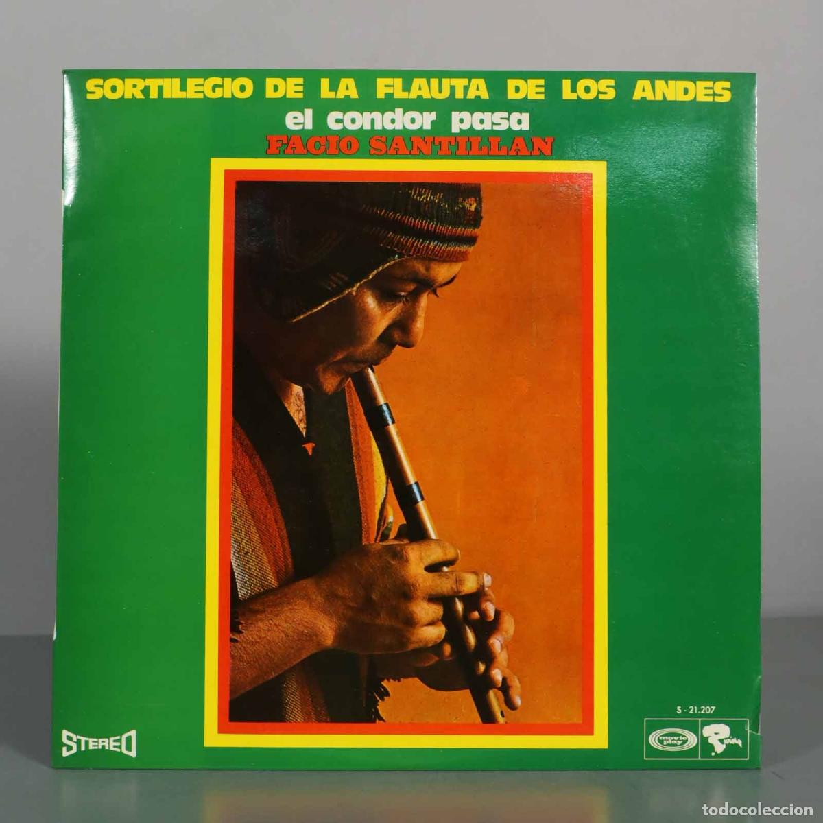 Discos de vinilo: LP. Sortilegio de la Flauta de los Andes - El C&oacute;ndor Pasa - Facio Santill&aacute;n VOL 2