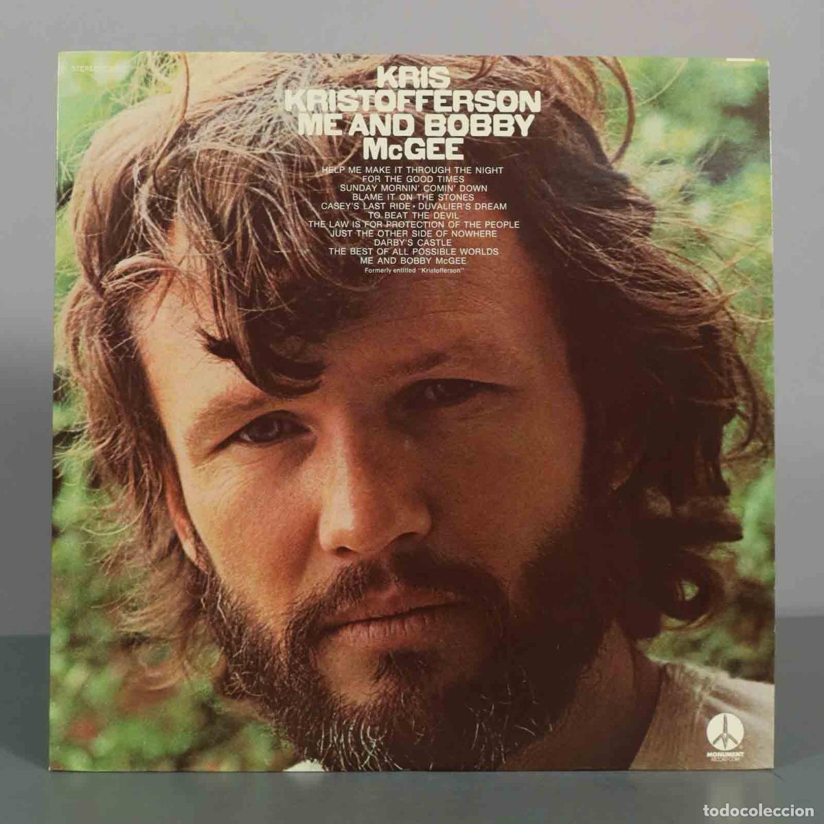 Discos de vinilo: LP. Me And Bobby McGee - Kris Kristofferson