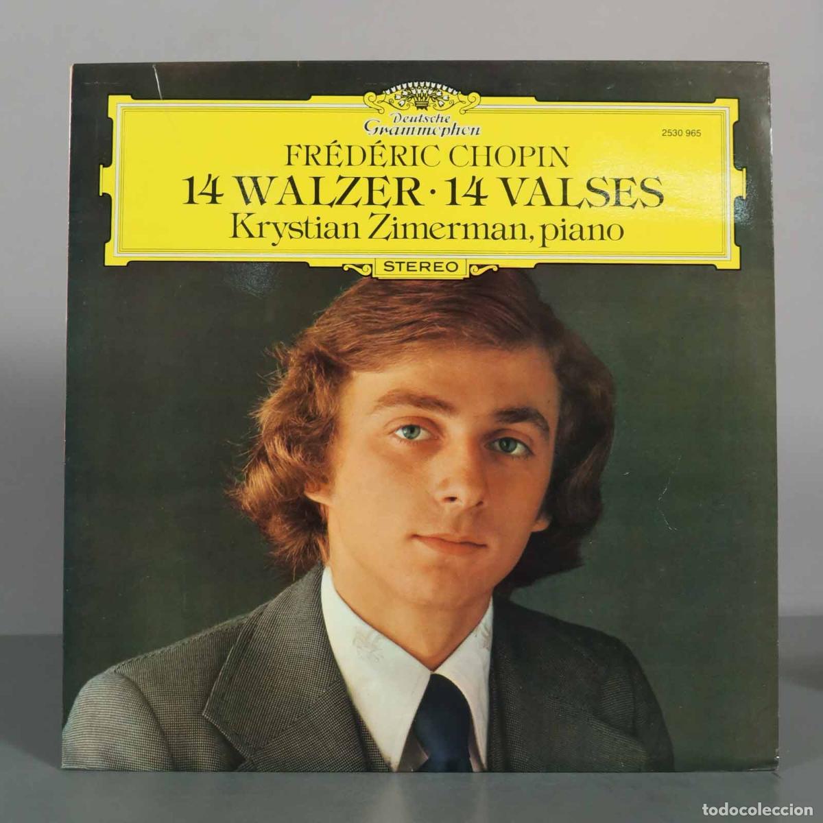 Discos de vinilo: LP. Fr&eacute;d&eacute;ric Chopin - 14 Walzer - Krystian Zimerman