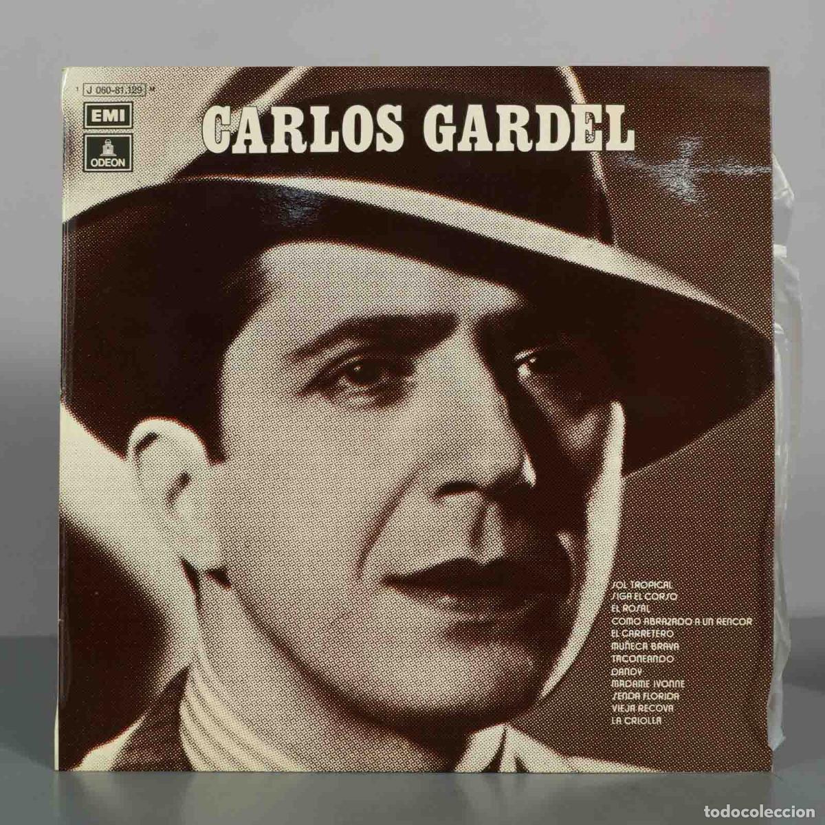 Discos de vinilo: LP. Carlos Gardel - La Voz de Carlos Gardel - Odeon