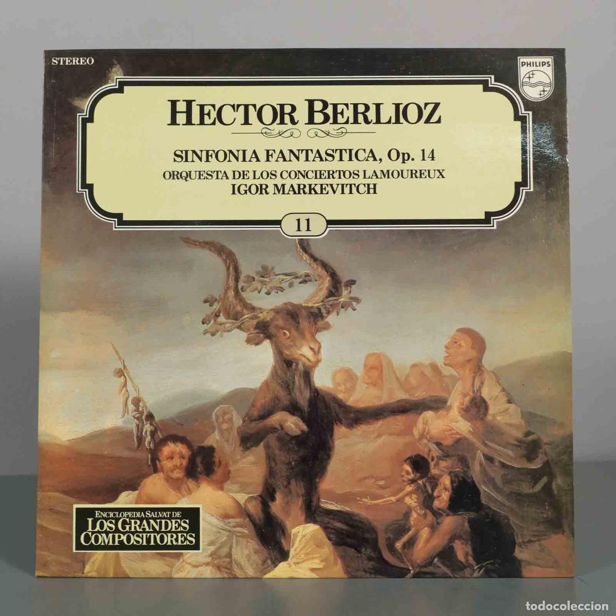 Discos de vinilo: LP. Sinfon&iacute;a Fant&aacute;stica, Op. 14 - Hector Berlioz - Orquesta de los Conciertos Lamoureux, Igor Marke