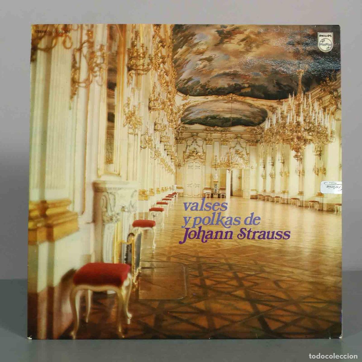 Discos de vinilo: LP. Valses y Polkas de Johann Strauss - Philips