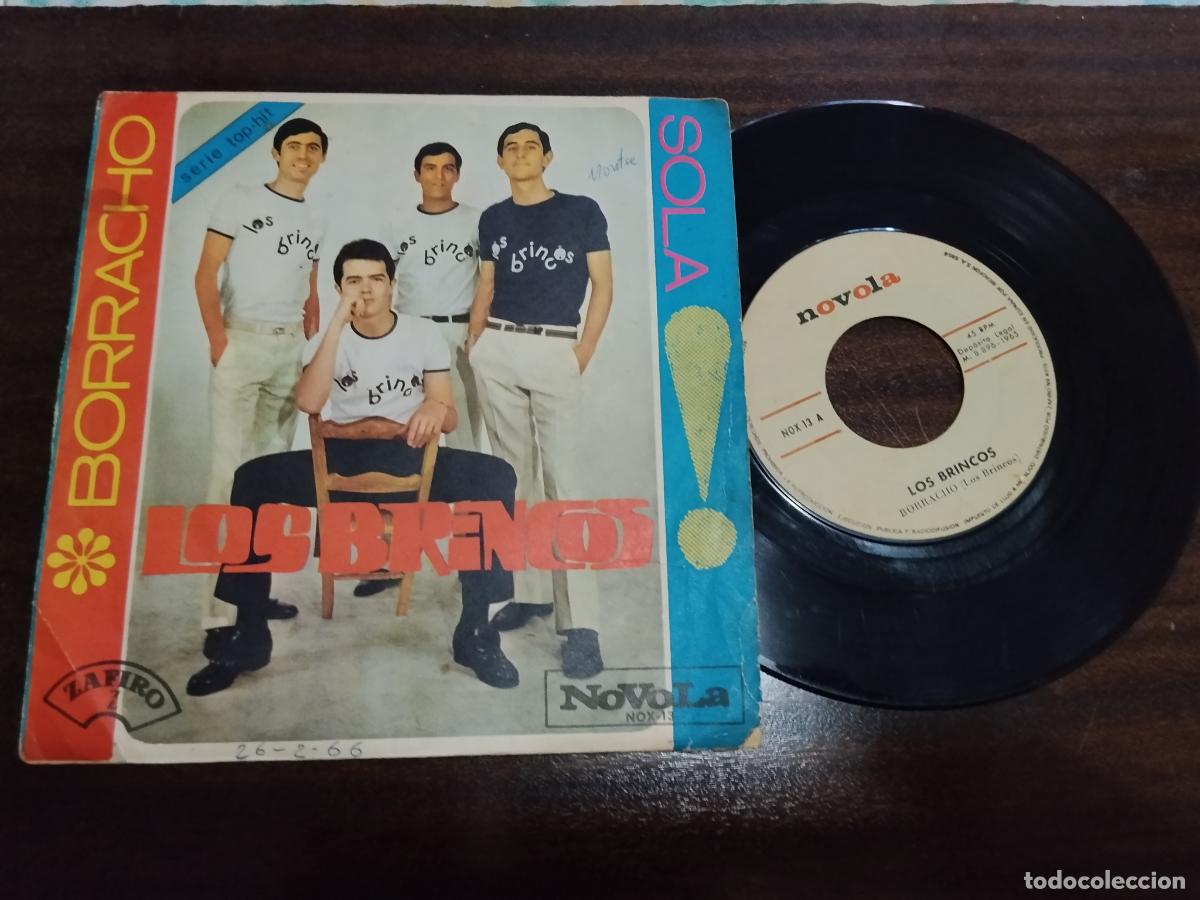 Discos de vinilo: LOS BRINCOS - BORRACHO - Foto 2