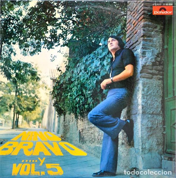 Discos de vinilo: NINO BRAVO -...Y VOL. 5 LP 1973 POLYDOR ESPA&Ntilde;A