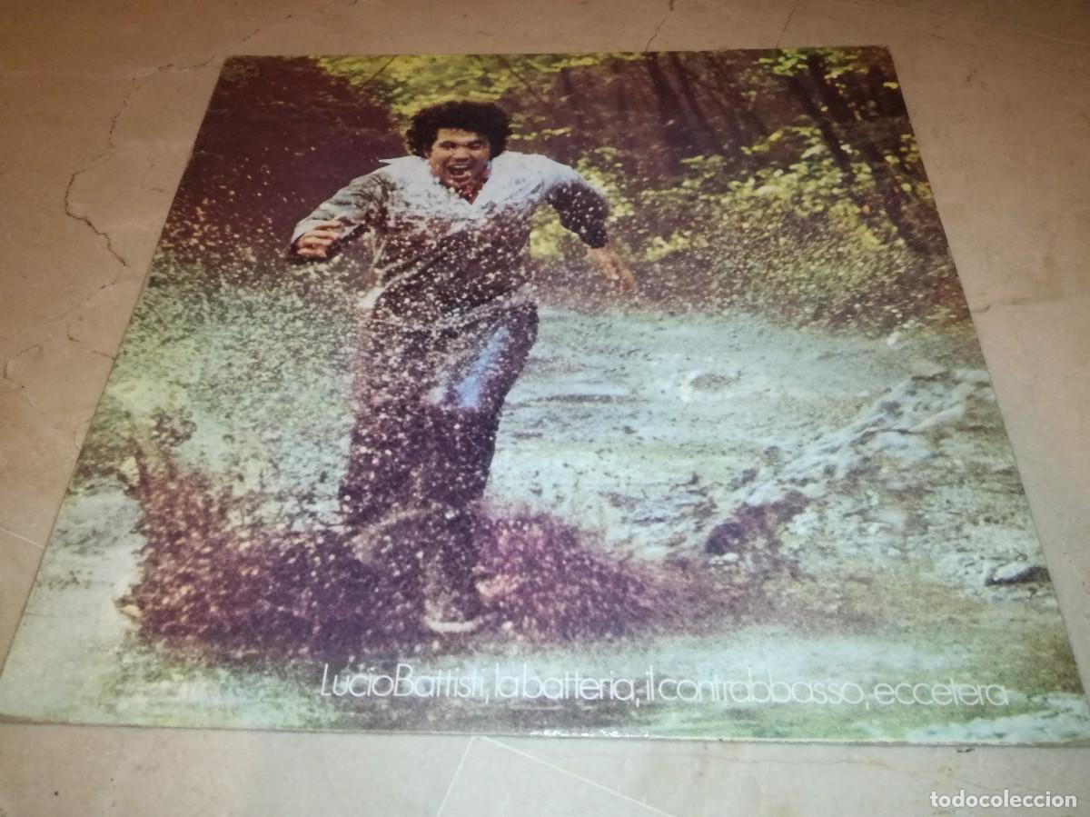 Discos de vinilo: LUCIO BATTISTI-LA BATTERIA, IL CONTRABBASSO ECCETERA-ORIGINAL 1976