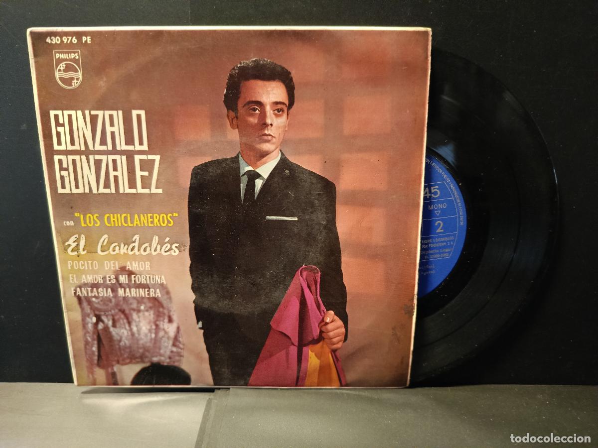Discos de vinilo: Gonzalo Gonzalez Con Los Chiclaneros &ndash; El Cordob&eacute;s +3 - EP 1963 - CANCION ESPA&Ntilde;OLA, COPLA pepeto