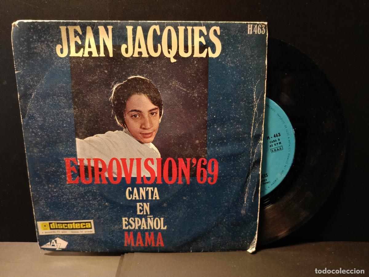 Discos de vinilo: Jean Jacques &ndash; Eurovisi&oacute;n '69 - Canta En Espa&ntilde;ol Mama pepeto