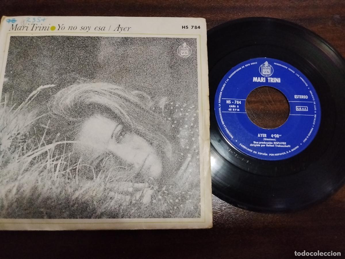 Discos de vinilo: MARI TRINI - YO NO SOY ESA - AYER