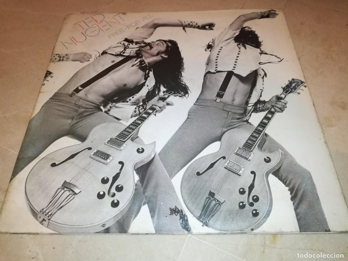 Discos de vinilo: TED NUGENT-FREE FOR ALL-GATEFOLD-ORIGINAL 1976-VINILO EN MUY BUEN ESTADO