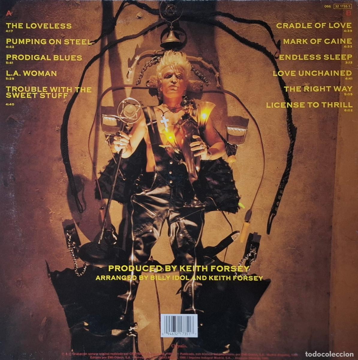 Discos de vinilo: Billy Idol &ndash; Charmed Life. - Foto 2