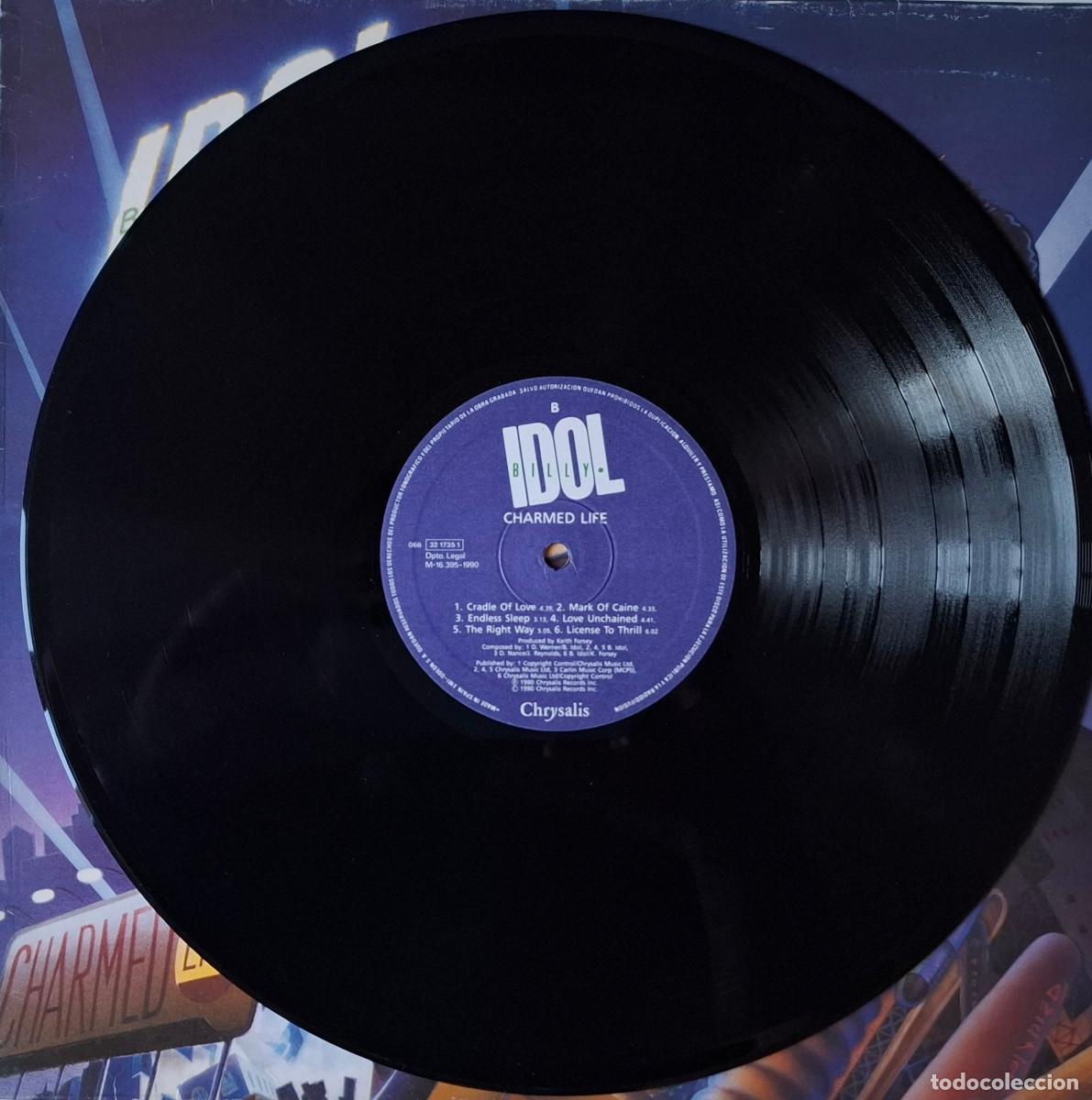 Discos de vinilo: Billy Idol &ndash; Charmed Life. - Foto 4