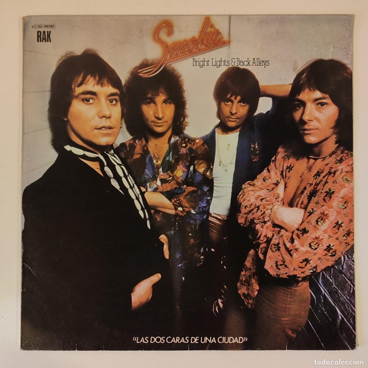 Discos de vinilo: Smokie - Bright Lights & Back Alleys