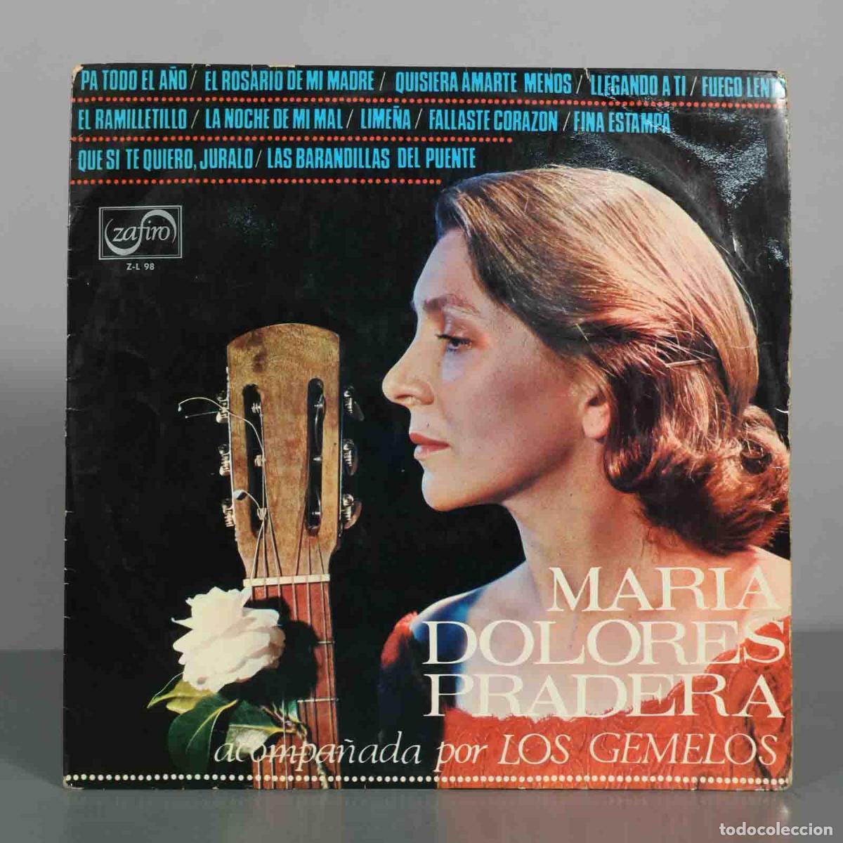 Discos de vinilo: LP. Pa todo el a&ntilde;o - Mar&iacute;a Dolores Pradera, Los Gemelos - Zafiro
