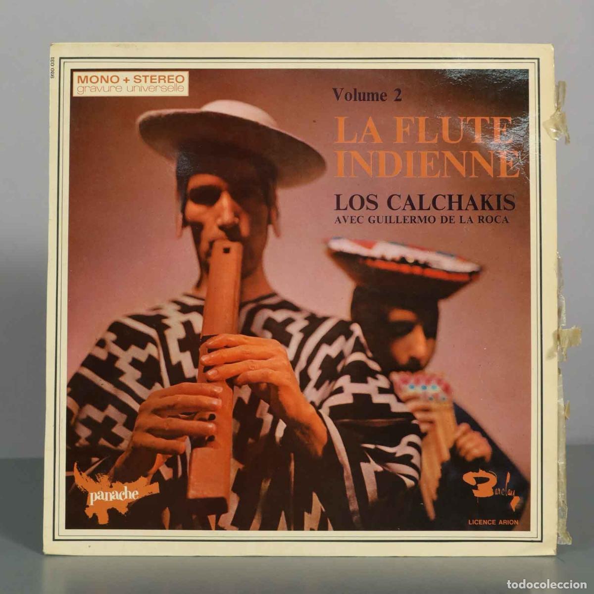 Discos de vinilo: LP. La Flute Indienne Volume 2 - Los Calchakis, Guillermo de la Roca - Foto 1