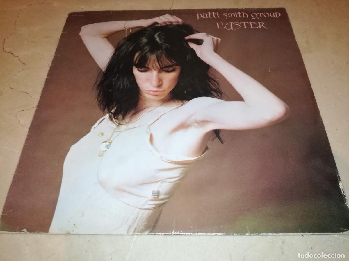 Discos de vinilo: PATTI SMITH GROUP-EASTER-CONTIENE ENCARTE-ORIGINAL 1978-VINILO EN MUY BUEN ESTADO