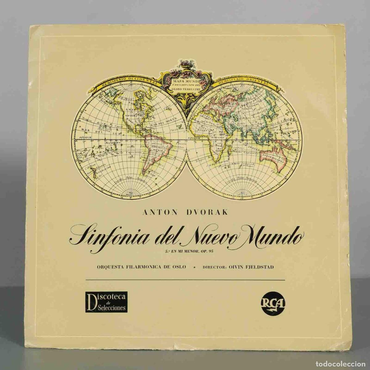 Discos de vinilo: LP. Anton Dvorak - Sinfon&iacute;a del Nuevo Mundo - Orquesta Filarm&oacute;nica de Oslo, Oivin Fjeldstad - RCA